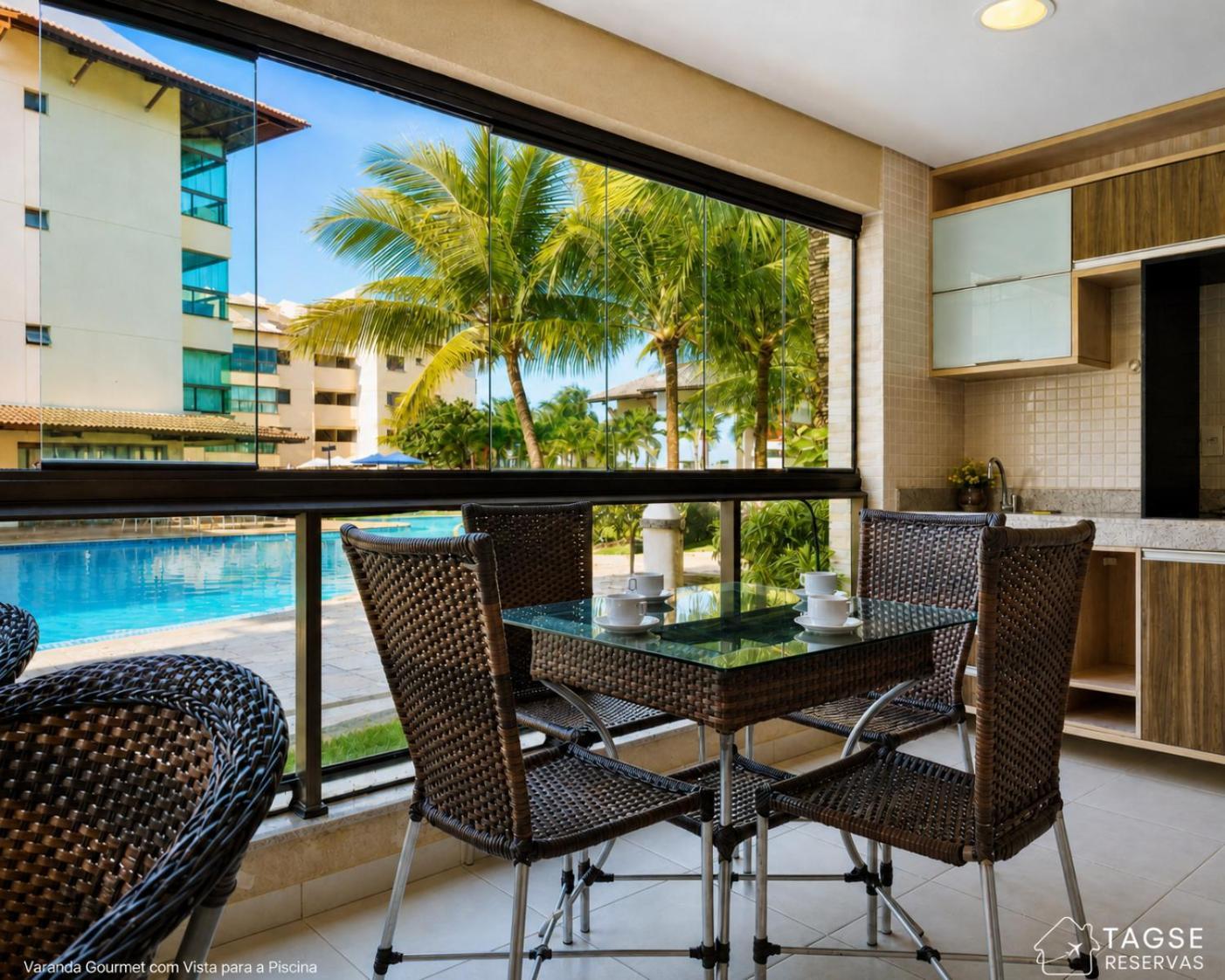 Apartment Pool View